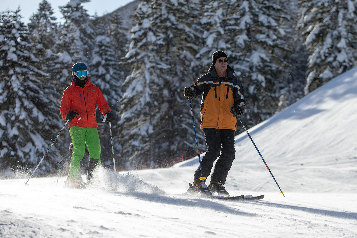 Bjelašnica skijaši, Skijanje